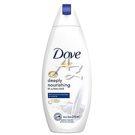 sprchový gel DOVE 250ml.Deeply Nourishin