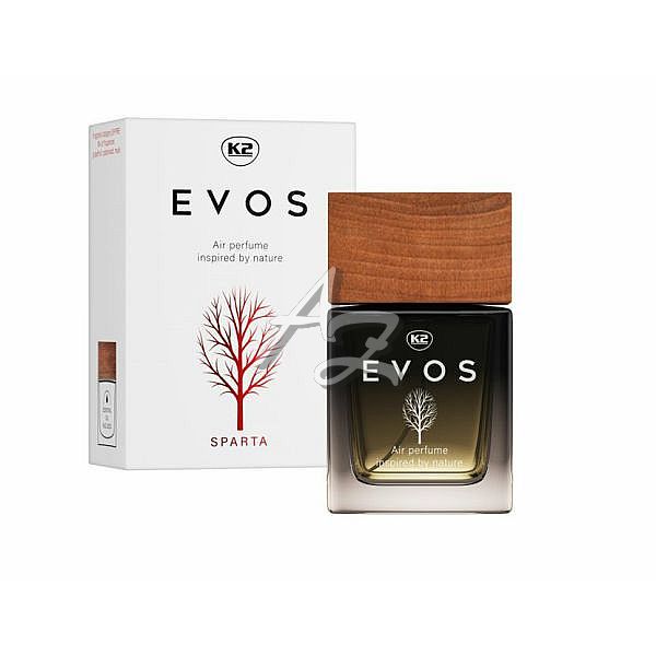 K2 EVOS Grace Perfume 50ml, parfém do auta - růzé vůně