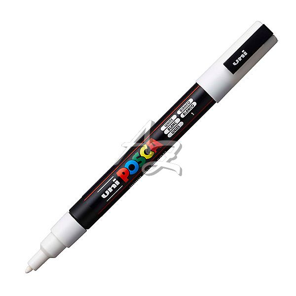 popisovač Uni Posca PC-3M  akrylový, 0,9-1,3mm, tenký kulatý hrot