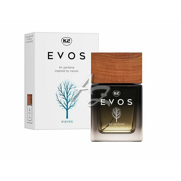 K2 EVOS Grace Perfume 50ml, parfém do auta - růzé vůně