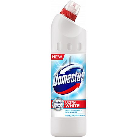 Domestos Ultra White 750ml. White and Shine