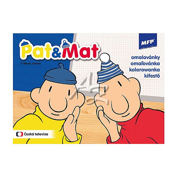 omalovánky A5 MFP Pat a Mat