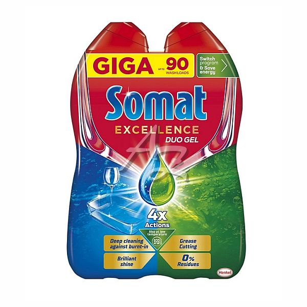 SOMAT Giga Gel Excellence 90 dávek Anti-Grease