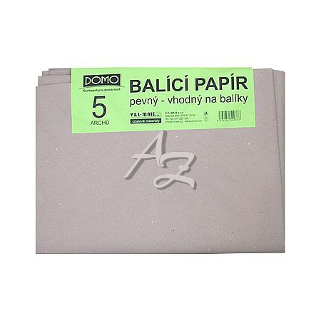 balící papír/5ks  PŘEBALOVÝ  900x1500mm