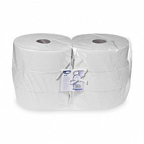 toaletní papír Jumbo/6ks 270mm 2vrstvý Bílý  340m