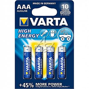 baterie VARTA Longlife Power./4ks LR03 AAA Alkalic