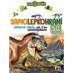samolepková knížka, Samolepkohraní, Dinosauři