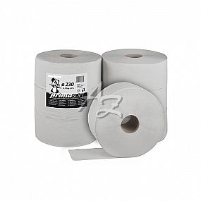 toaletní papír Jumbo/6ks ø230mm 1vrstvý Natural 180m/ks