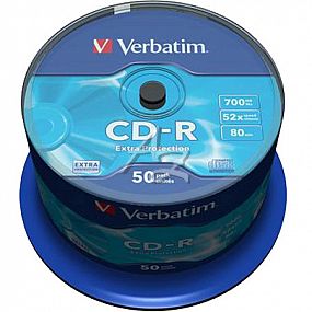 CD-R   VERBATIM/50ks  52x Extra,cake box