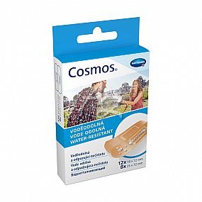 náplast COSMOS Water Resist/12ks 19x72mm, 8ks 25x72mm