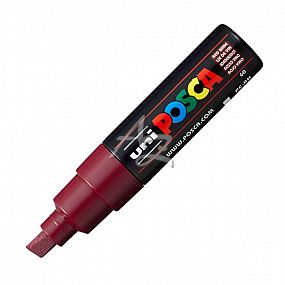 popisovač Uni Posca PC-8K  akrylový, 8,0mm, seříznutý široký hrot