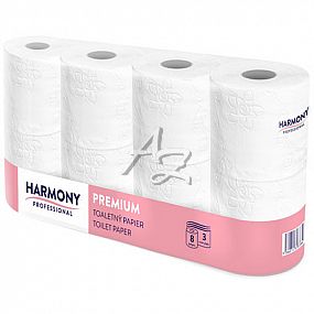 toaletní papír Harmony Professional/8ks 3vrstvý 29,4m