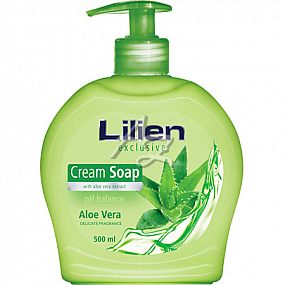 tekuté mýdlo Lilien 500ml. s pumpičkou - více variant