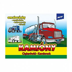 MFP omalovánky A5 Kamióny