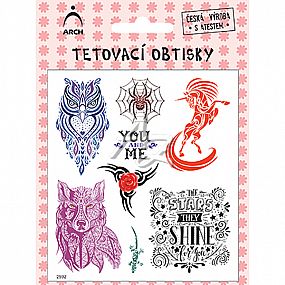 tetovací obtisky dívčí ornamenty 02 2592