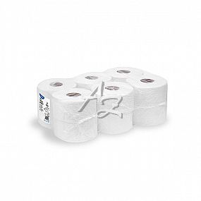 toaletní papír Jumbo/12ks 180mm 2vrstvý Bílý  100m