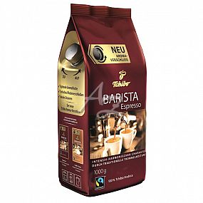 Káva zrnková, Tchibo Barista Espresso, 1kg, sáček, 100% Arabica