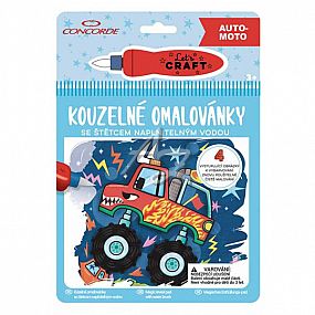 kouzelné omalovánky Auto-moto