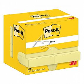samolepicí bloček Post-it® 51x38mm /12x100ks 653-E