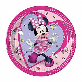 talíř papírový mělký EKO 200mm/8ks, Minnie Mouse