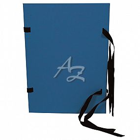 desky s tkanicí A4, prešpán, Modré tmavé