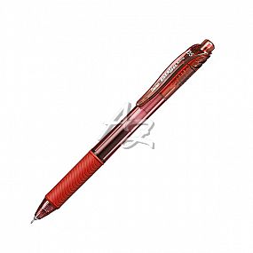 gelové pero Pentel EnerGel X BLN105-B, Červené