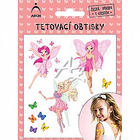 tetovací obtisky víly 03 2513