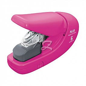 sešívač PAPER CLINCH mini růžový     5l.