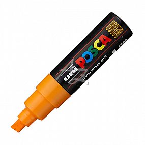 popisovač Uni Posca PC-8K  akrylový, 8,0mm, seříznutý široký hrot