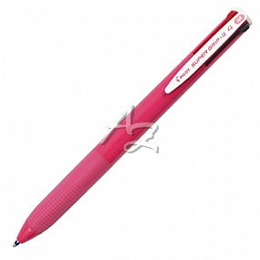 kuličkové pero Pilot SuperGrip G-4, 2004-109, 4barevné, Růžové