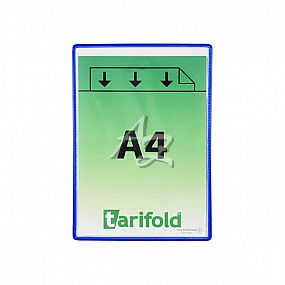 rámeček s kapsou samolepicí Tarifold A4/5ks, otevřený shora, Nepermanentní, Modrý