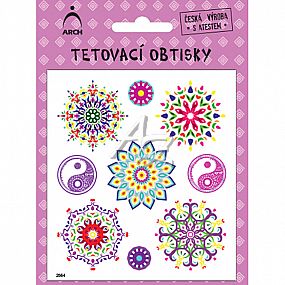 tetovací obtisky mandaly 02 2564