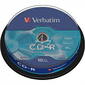 CD-R   VERBATIM/10ks  52x Extra,cake box