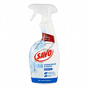 SAVO bez chlóru 700ml.,koupelna dezinfekce, čistič na vodní kámen