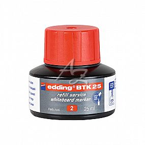 inkoust Edding, BTK 25 Pro Edding 250/360/363, Červený