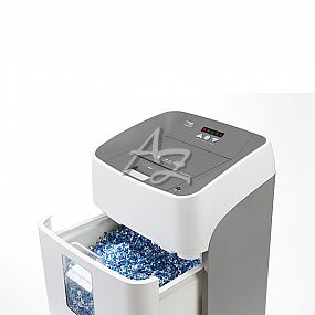 skartovač Dahle ShredMATIC®300, 14/300listů, 4x15 mm, 40L