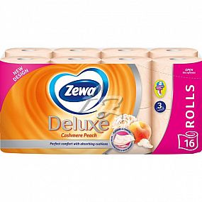 toaletní papír Zewa Deluxe Cashmere Peach/16ks 3vrstvý 19,3m