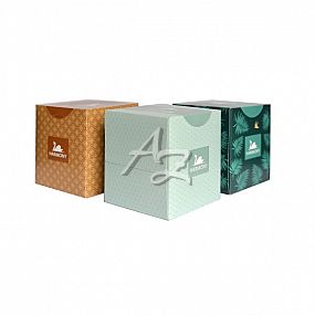 Harmony kosmetické utěrky Cube Box 3 vrstvé/60 ks, bílé