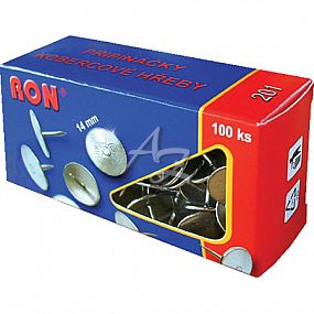 připínáčky RON 201 14mm ZN/100ks
