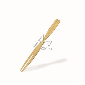 fingerfood, bambusové bodce, 90mm/100ks, Vidlička, (FSC 100%)