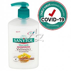 tekuté mýdlo SANYTOL dezinfekční 250ml. - více variant