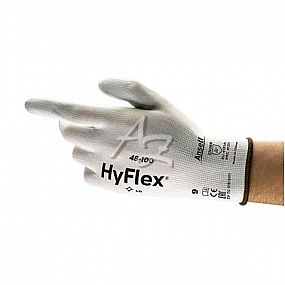 rukavice Ansell HyFlex, 48-100, velikost 7, Bílé
