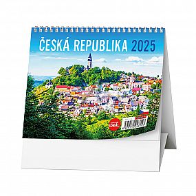 stolní kalendář 2025, IDEÁL, Česká republika, 165x135mm