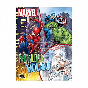 maluj vodou A4, Marvel