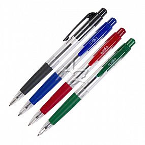 kuličkové pero Spoko 011272, barva náplně podle těla pera - barevné varianty