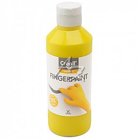 Creall® prstová barva Happy Ingredients 250ml. Žlutá