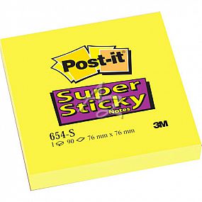 samolepicí bloček Post-it® 76x76mm / 90ks silně