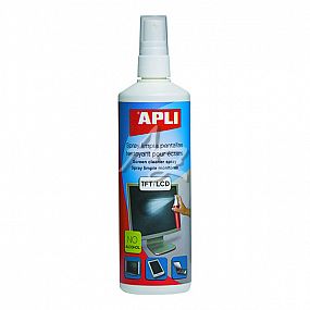čistící sprej APLI 250ml.na monitory