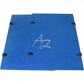 desky s tkanicí A4, karton, RainbowLine, Modré