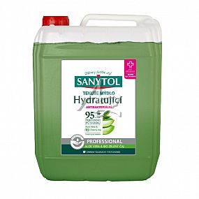 tekuté mýdlo SANYTOL Professional antibakteriální 5l. hydratujíc